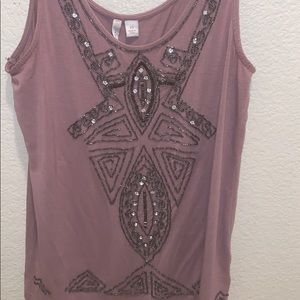 Embellished Tank